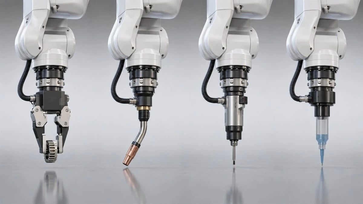 end effector vs gripper end effector vs gripper