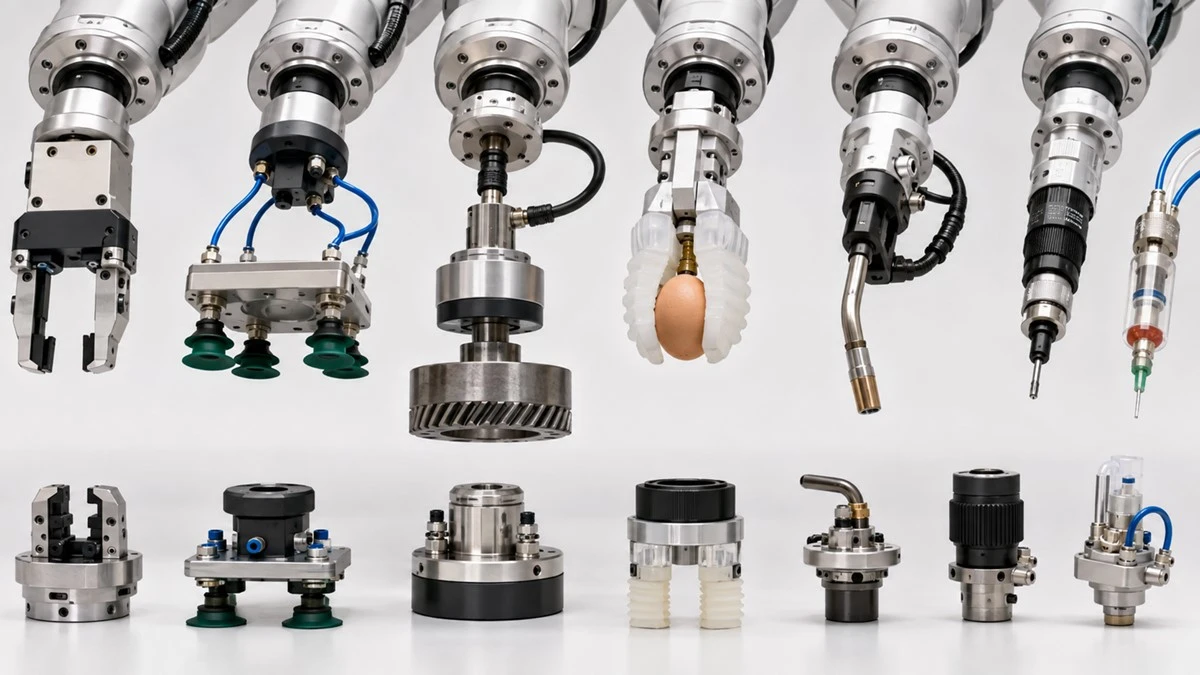 types of robot end effectors types of robot end effectors